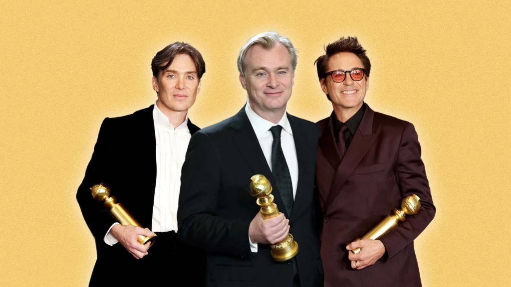 «Oppenheimer» y «Succession» arrasaron en los Golden Globes 2024: lista de ganadores de la noche